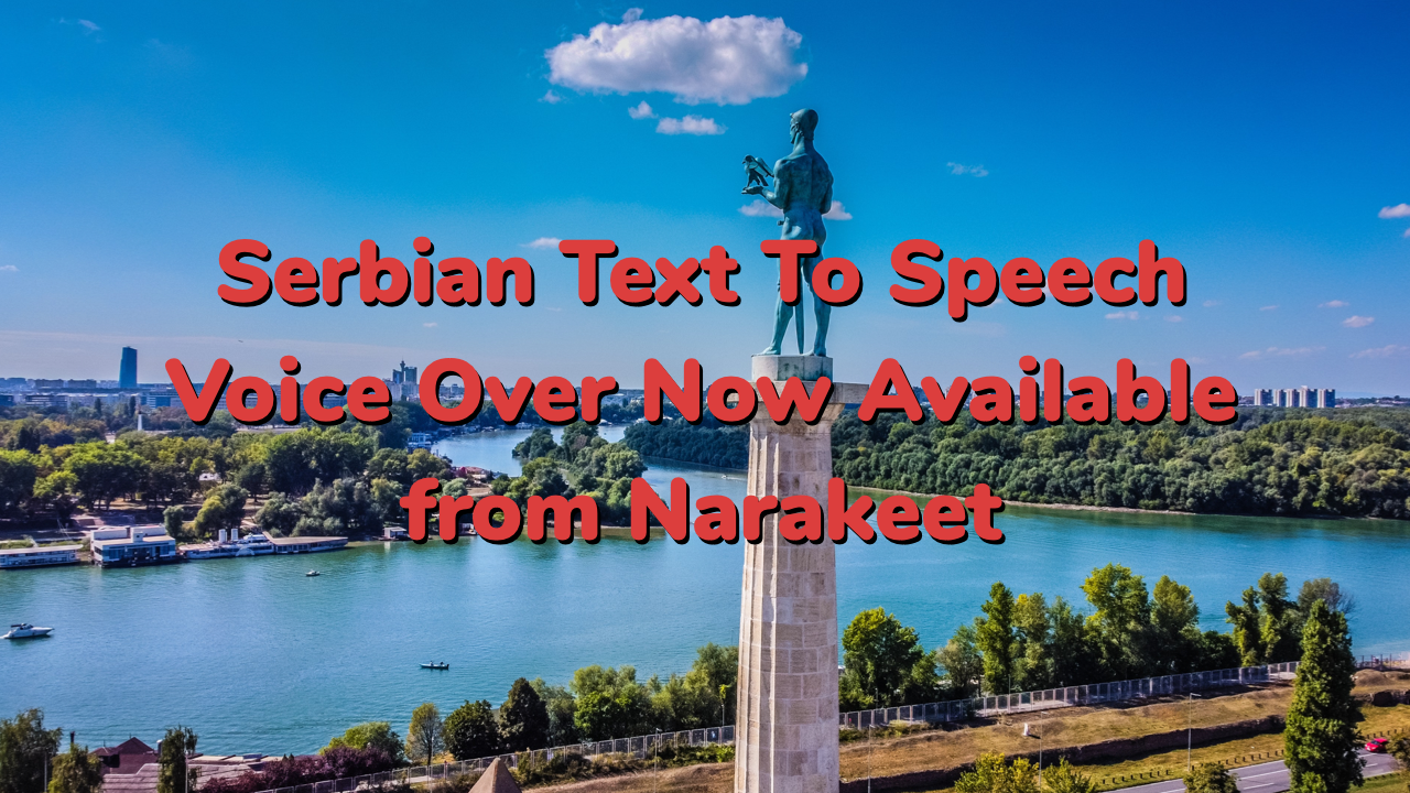 Serbian text to speech voice overs now available in Narakeet Serbian text to speech voice overs now available in Narakeet